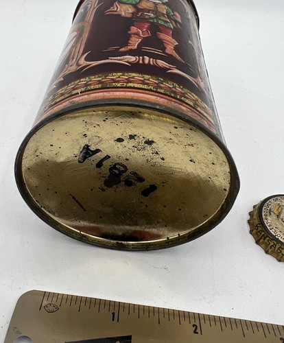 Vintage Falstaff Cone Top Beer Can With Cap Omaha, Nebraska NE - Picture 6 of 8