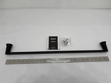 NEW Moen Genta 24" Towel Bar - MATTE BLACK - BH3824BL cosmetic, no box 