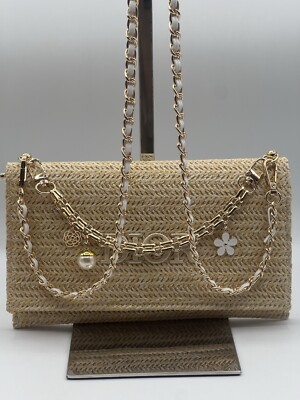 NWOT Dior VIP Limited Edition Raffia Clutch, Shoulder Bag