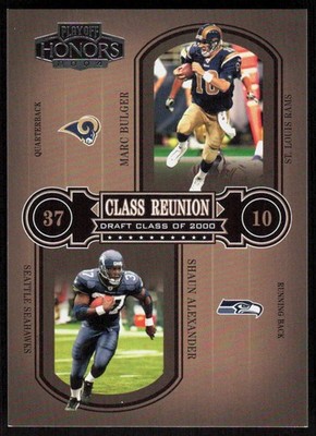 2004 Playoff Honors Marc Bulger / Shaun Alexander Class Reunion /1500
