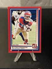 Wan'Dale Robinson Red Press Proof 2025 Panini Donruss #246 New York Giants