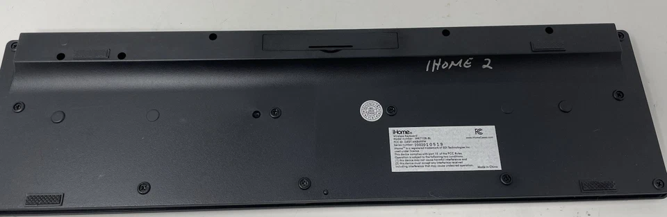 iHome Wireless Keyboard FULL SIZE-IHK710B-BL - Image 3 of 4