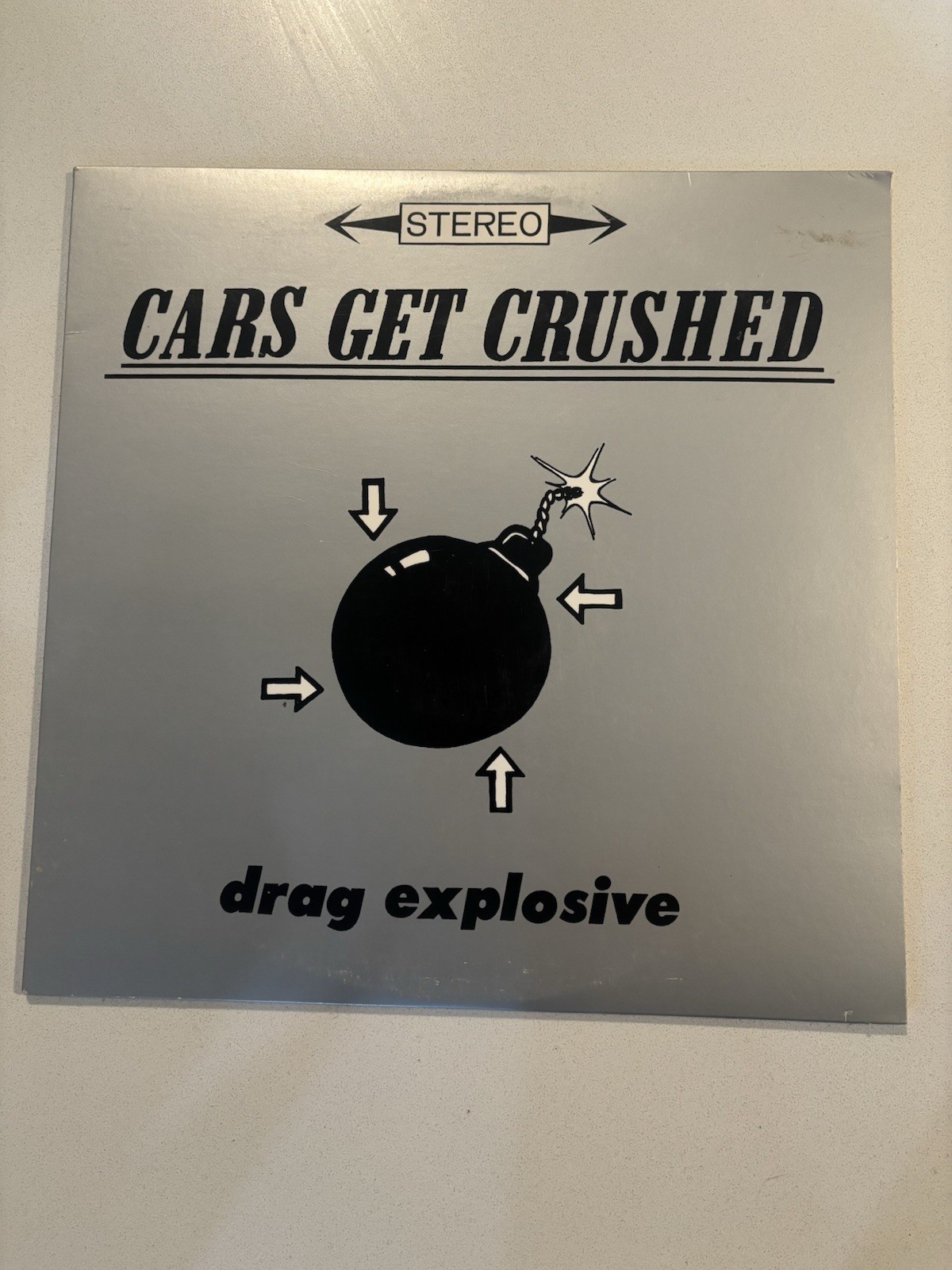 Cars Get Crushed ~ Drag Explosive LP 12”Record