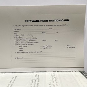 Tomb Raider (Sega Saturn, 1996) Lara Croft EIDOS CIB