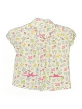 John Lewis Boy Girls Pink Short Sleeve Blouse 6