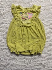 Pagliaccetto Disney Baby Pooh Giallo Dolce As Can Fiocco Ape Bolla Taglia 12 Mesi