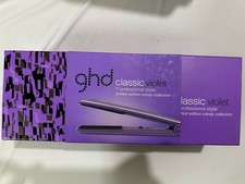 Authentic GHD Gold V Hair Styler Flat Iron Straightener Lavender-Limited Edition