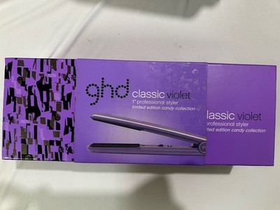Authentic GHD Gold V Hair Styler Flat Iron Straightener Lavender-Limited Edition
