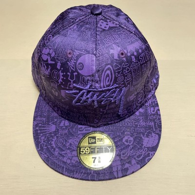 帽子 stussy newera authentic 7 3/8 Stussy New Era Hat 7 3/8 | eBay