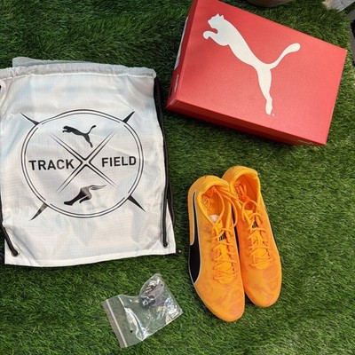 Puma evoSPEED Star 8 Track & Field Shoes With Bag & Spikes Men's 9.5 **NEW**