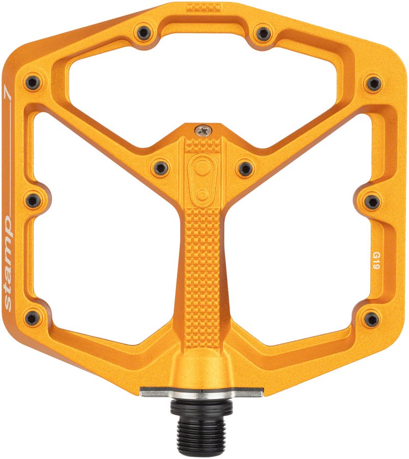 Crankbrothers Stamp 7 Pedals - Platform Aluminum 916 Orange Large 38590₽