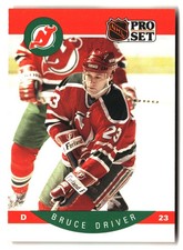 1990-91 Pro Set #166 Bruce Driver