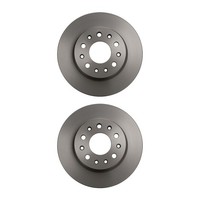 2 Bremsscheiben Hinten Voll Ø 59 Mm 10 Mm Valeo FüR U.A. Alfa Romeo 156