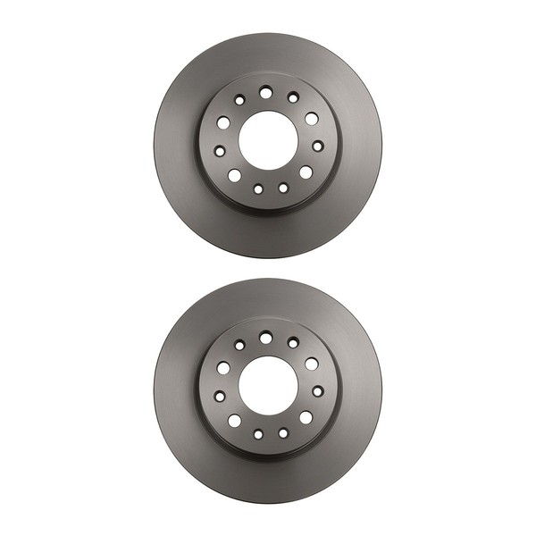 2 Bremsscheiben Hinten Voll Ø 59 Mm 10 Mm Valeo FüR U.A. Alfa Romeo 156-image