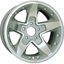2001-2005 Gmc S15 Jimmy 16 Machined Silver Oem Factory Wheel Rim 9593758 2001-2005 Gmc S15 Jimmy 16 Machined Silver Oem Factory Wheel Rim 9593758