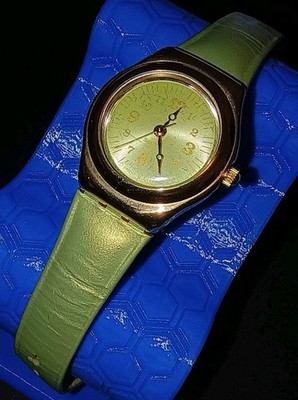 Vintage SWATCH Irony YSG103B FLORA 1998 NEW OLD STOCK New Battery 