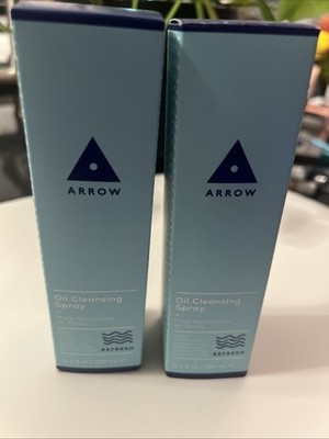 Arrow Oil Cleansing Spray 2 Makeup Remover Face Wash 3.4fl Oz/100ml