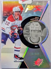 Cole Caufield 2023-24 Upper Deck SPx Radiance FX #RFX-34 #130/949 Canadiens