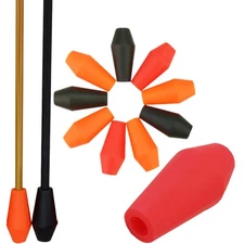 Soft Rubber Arrowheads Archery Target Tip Practice Broadhead 6MM 8MM Shaft Shoot