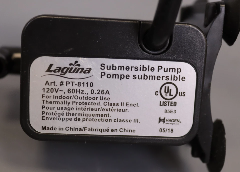 Bomba de agua sumergible Laguna para estanques de hasta 1520 L (400 US Gal) Foto 3 de 4
