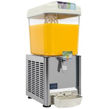HAXRO Juice Dispenser 18L Cold Drink Machine Single Bowl Beverage Cooler Fresh