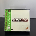 Metal Gear Solid — Greatest Hits (PS1, 1998) [Item & Box] | Case and Discs Only