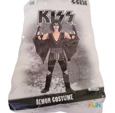 Disfraz de Halloween Kiss Gene Simmons Demonio Talla Mediana Adulto Auténtico Completo