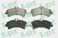 LPR Bremsbelagsatz Scheibenbremse 05P1294 FüR Crafter VW 30 35 Mercedes Sprinter