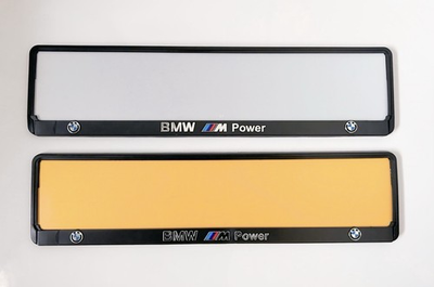#ad #ad BMW M POWER number plate holder GBP 19.99