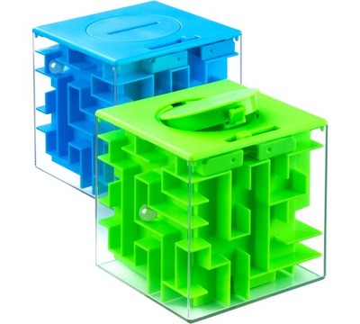 Money Maze Puzzle Box (2 Pack) for Kids and Teens, Makes Cash Gift Giving More