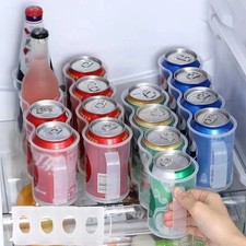 Beer Soda Can Storage Holder Kitchen Fridge Space Saver Rack Organizer 1 PCS AU