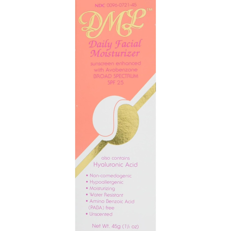 Dml Facial Moisturizer Spf 25 1.50 Oz Pack Of 2