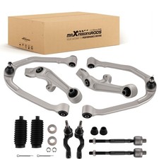 Front Upper & Lower Control Arm Tie Rod End For 03-2009 Nissan 350Z Infiniti G35