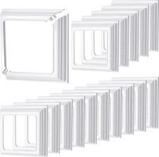 Thyle 4x4 Inches Vinyl Post Skirt Base Cover Column Wraps for 