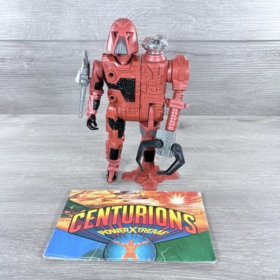 CENTURIONS DR TERROR Vintage Figure 100% COMPLETE w/ HELMET PROJECTILES POSTER