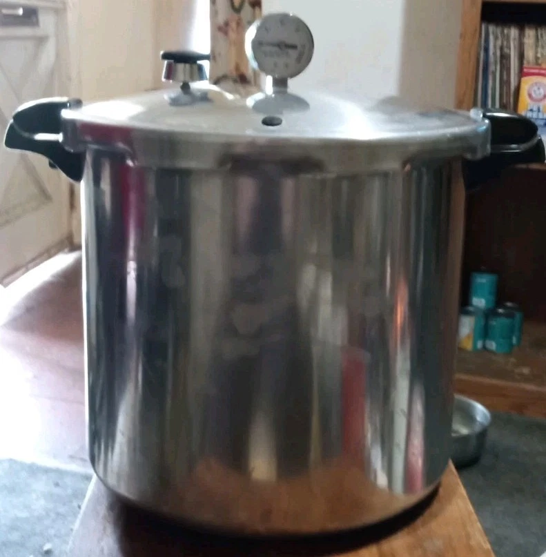Presto 0178410 Pressure Canner and Cooker 23 qt Aluminum
Opens in a new window or tab