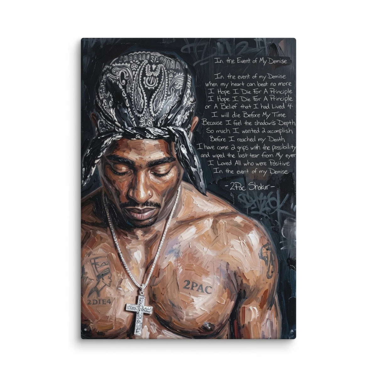 2pac canvas products for sale | eBay