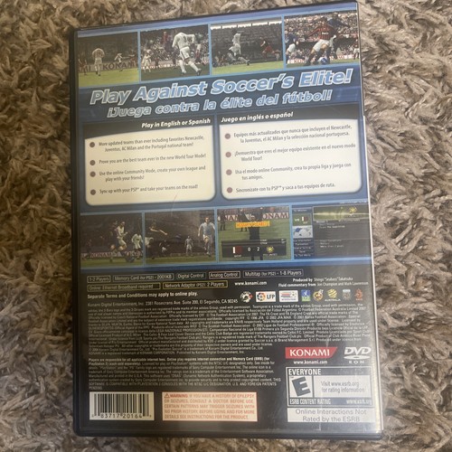 Pro Evolution Soccer PES 2008 (Sony PlayStation 2, PS2) CIB Tested Working - Picture 2 of 10
