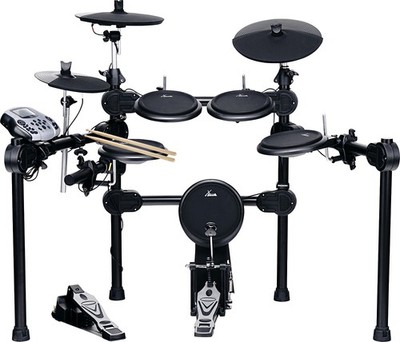 B-WARE Digital E-Drum Set elektronisches Schlagzeug Drumkit Rack Fuma USB MIDI