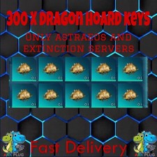 300 X Dragon Hoard Keys Ark Survival Ascended PVE