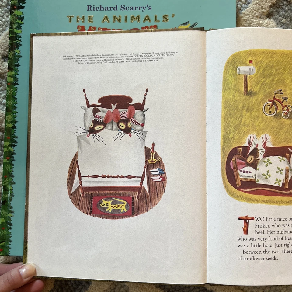 Richard Scarry Children’s Book Lot of 6 Cars Trucks Best Word Book VTG Kids HC - Image 4 of 4