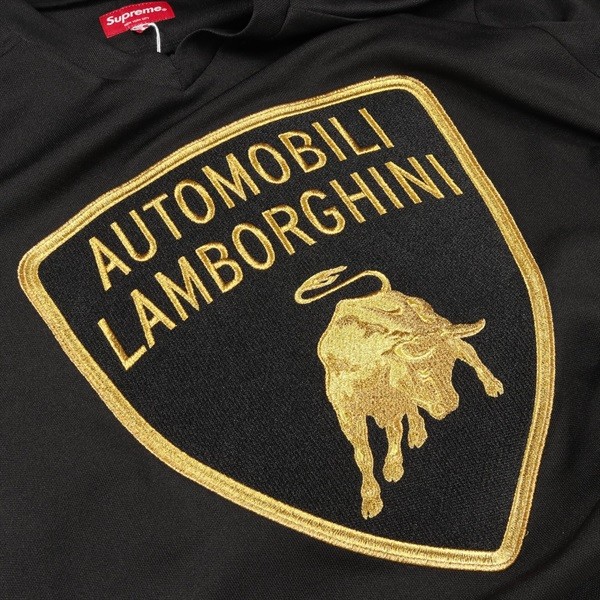 Supreme × Automobili Lamborghini Hockey Jersey Men's Clothing Cut & Sewn Top thumbnail 8