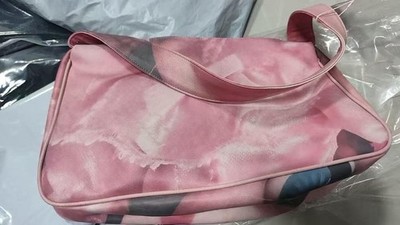 I'M SORRY by Petra Collins Blythe Doll Print Bag SSENSE Pink
