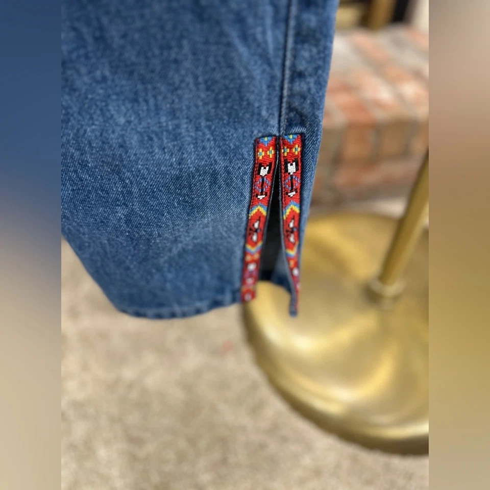 Vintage Rough Rider Women’s Jeans Sz 13/14 High Rise Tapered Leg USA Made - Image 2 of 4