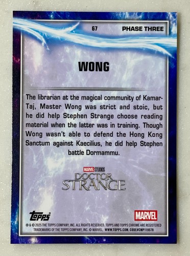2025 Topps Marvel Studios Chrome Pick Your Own Card And Complete Your Set #1-200 - 第 75/241 張圖片