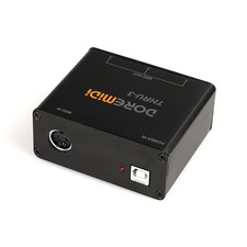 MIDI THRU-3 BOX Controller - 3 Channels 1 Input 3 Outputs MIDI Splitter