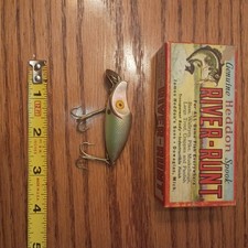 Heddon River Runt Midget Vintage Fishing Lure 9010-SD Combo
