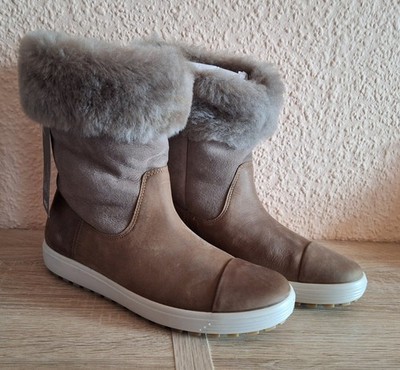 Damen Stiefel Ecco Soft 7 Tred W Gr. 40 NEU mit OVP Echt LEDER Stiefeletten