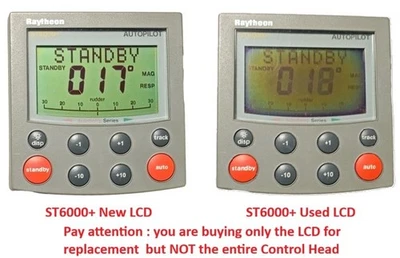 Raymarine replacement part,  glass-display panel (LCDscreen) for ST6000+/ST6001+ - Photo 1/4
