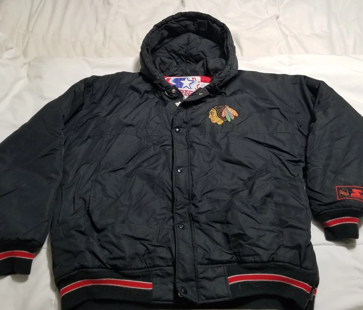 Starter Chicago Blackhawks NHL Fan Jackets for sale | eBay